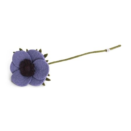 Filzblume Französische Anemone lila