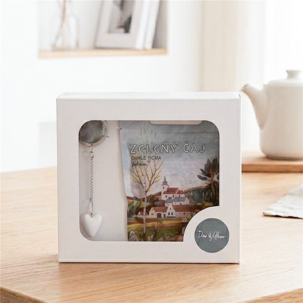 Geschenkset mit grünem Tee Josef Lada