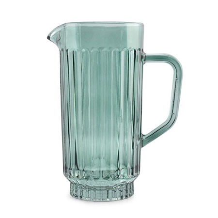 Wasserkaraffe aus Glas in Grün